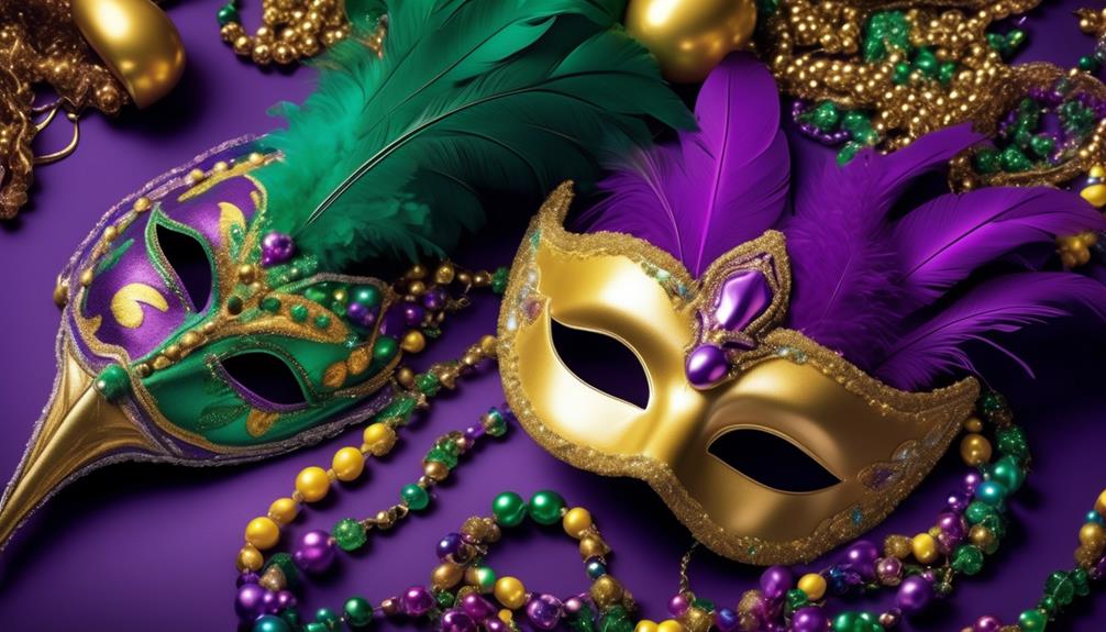 mardi gras themed merchandise available