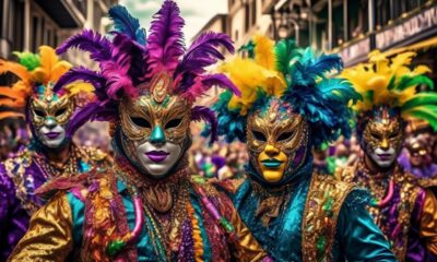 masks in mardi gras