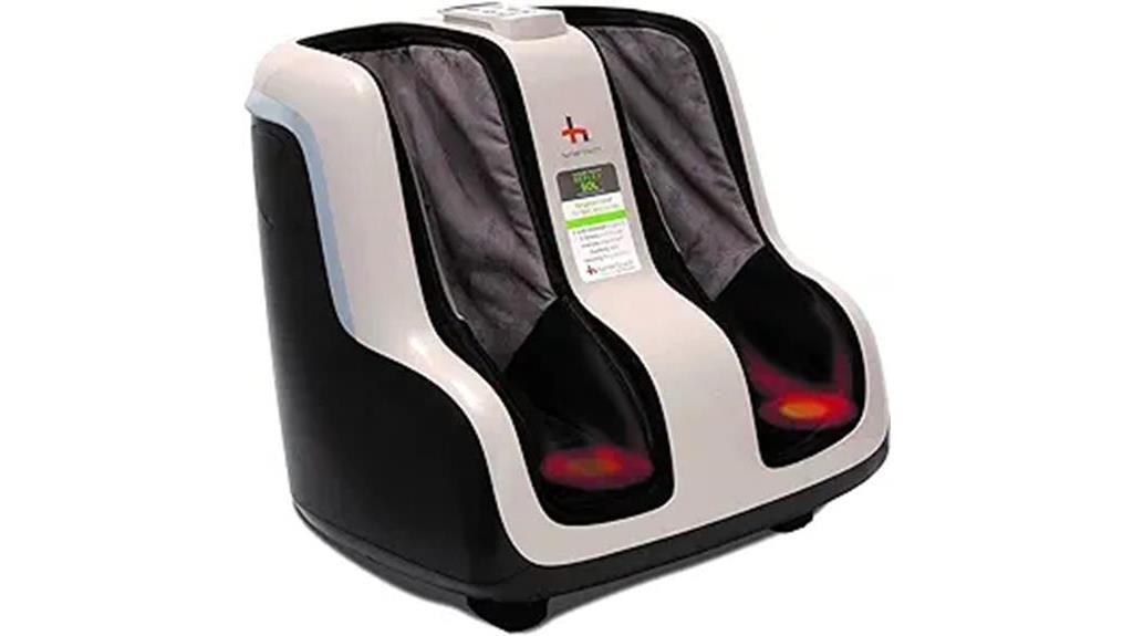 massager for foot and calf with heat