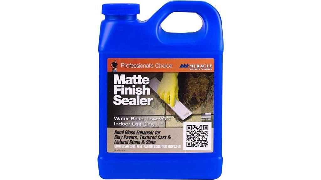 matte finish sealer for miracle sealants
