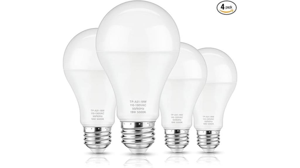maylaywood led bulbs 150w equivalent daylight white 2600 lumens