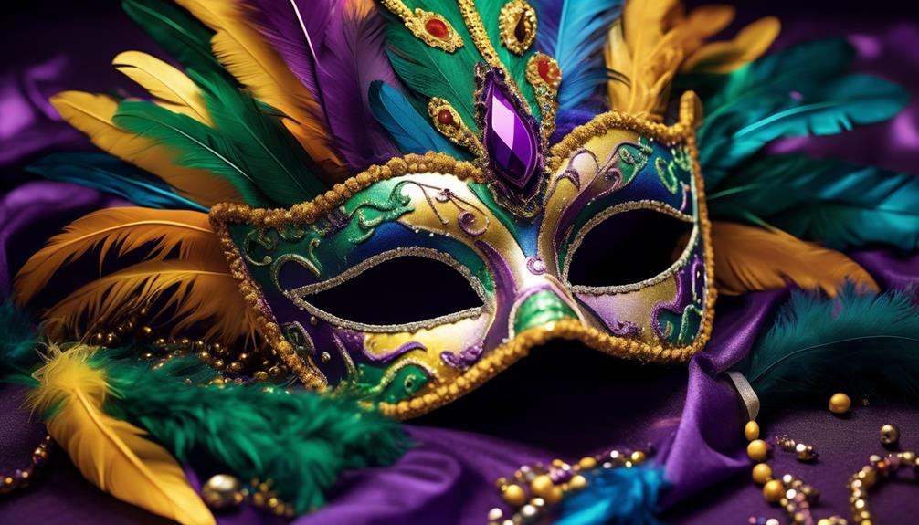 meaning behind mardi gras masks