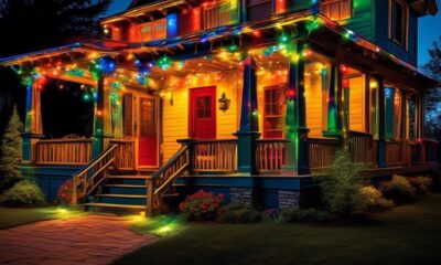 meaning of colored porch lights