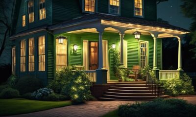 meaning of green porch light