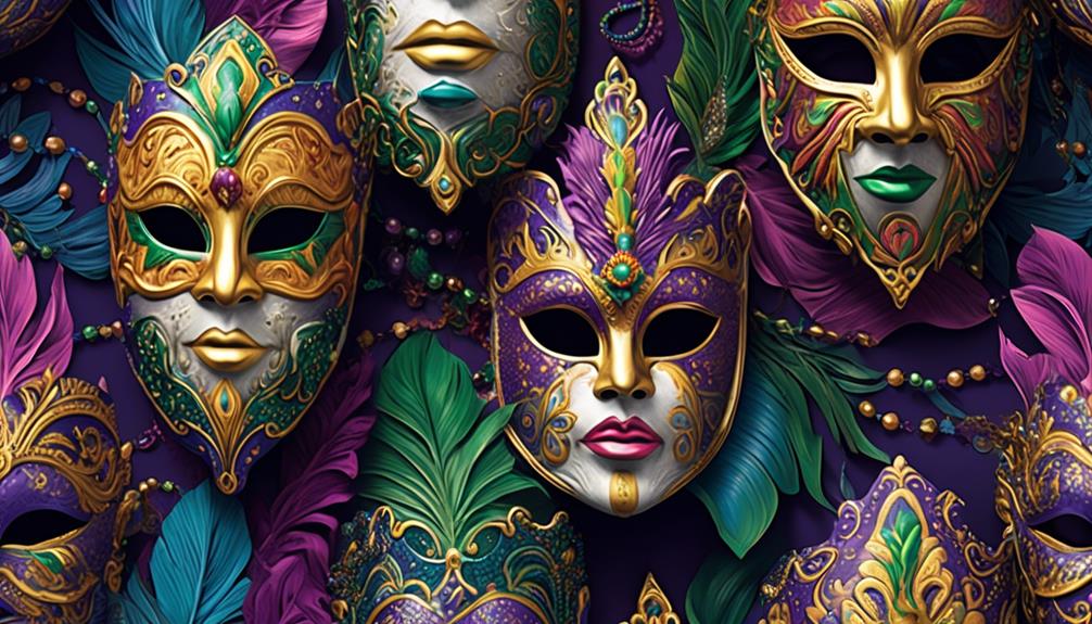 meaning of mardi gras masks