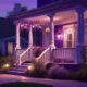 meaning of purple porch