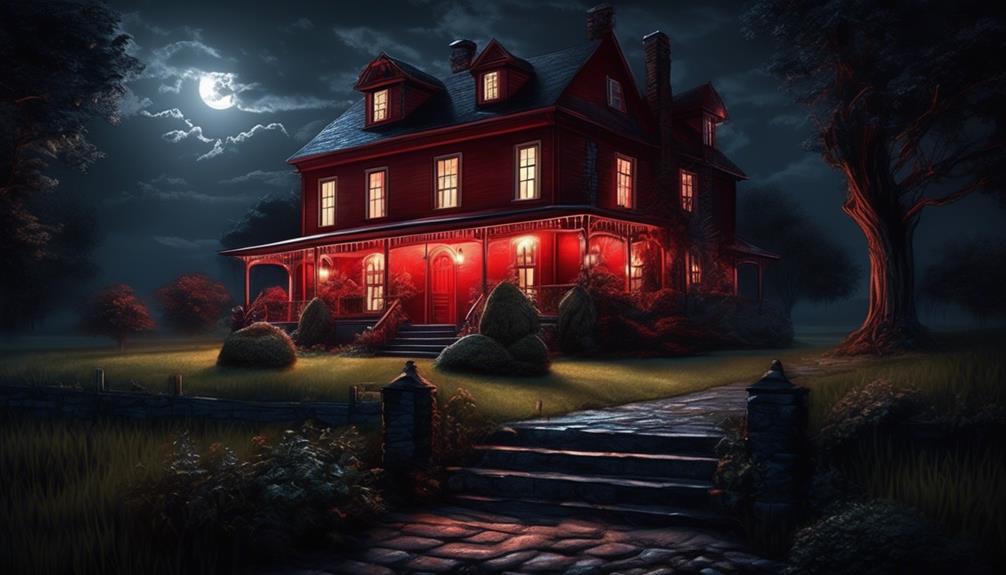 meaning of red porch light