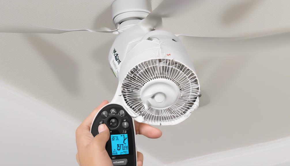 measuring ceiling fan airflow