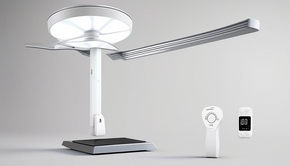 measuring ceiling fan weight