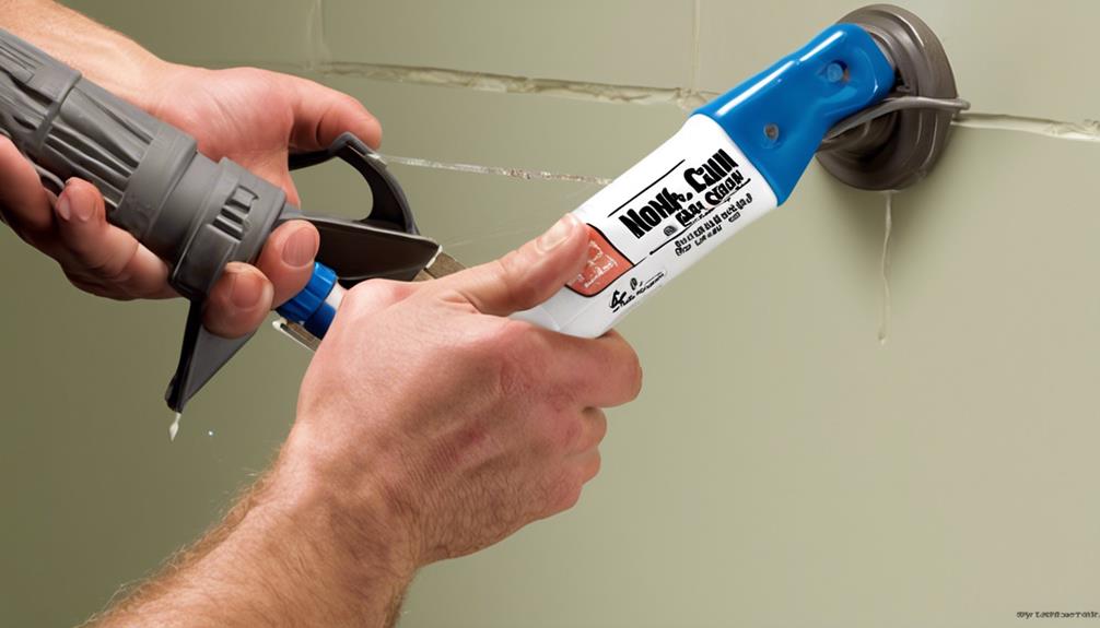 mess free sealing caulking guns