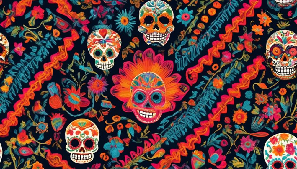 mexican textile and clothing decoration