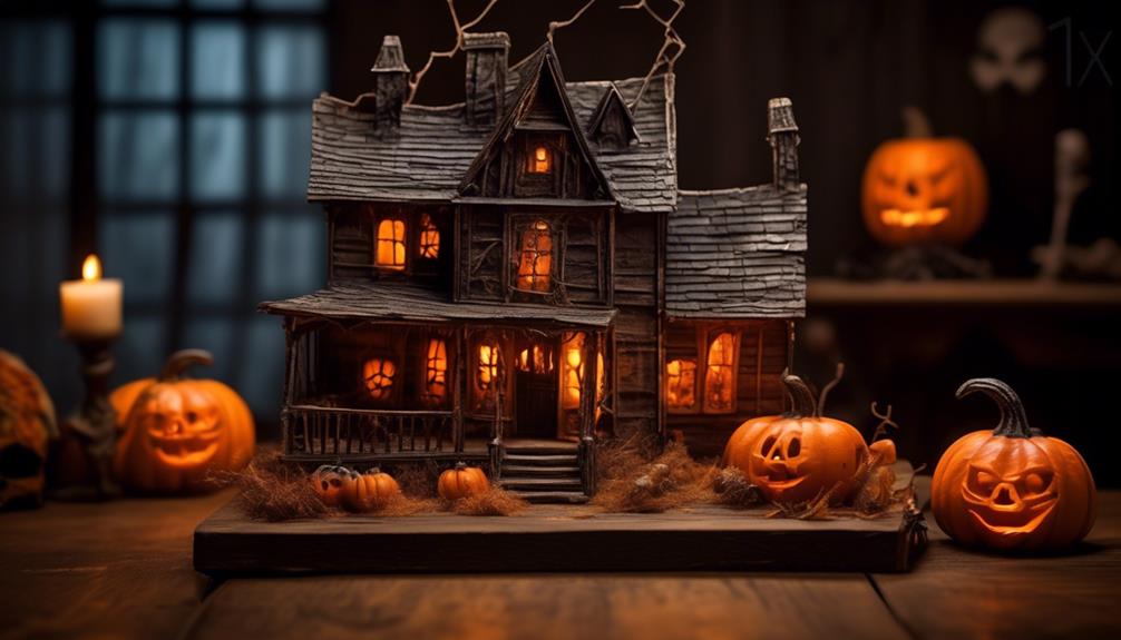 mini haunted house fun