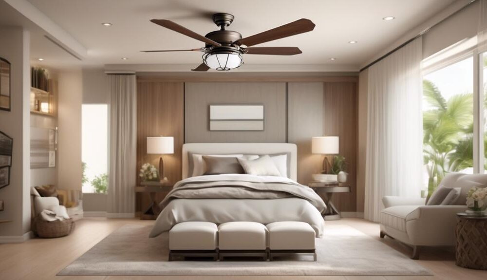 minimizing noise from ceiling fans