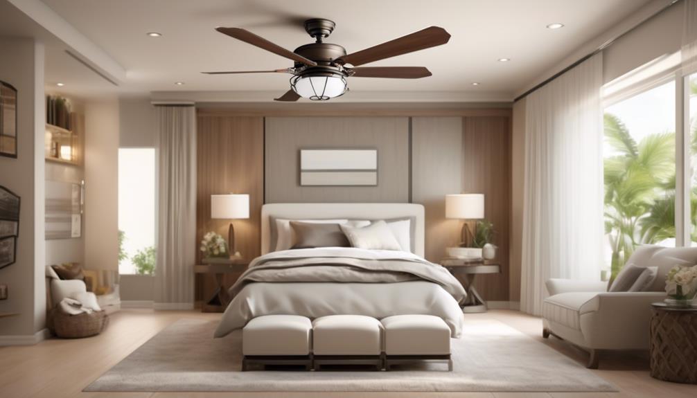 minimizing noise from ceiling fans