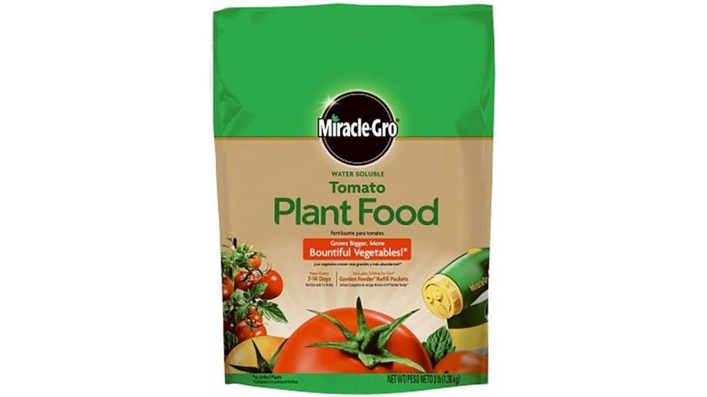 miracle gro tomato plant food