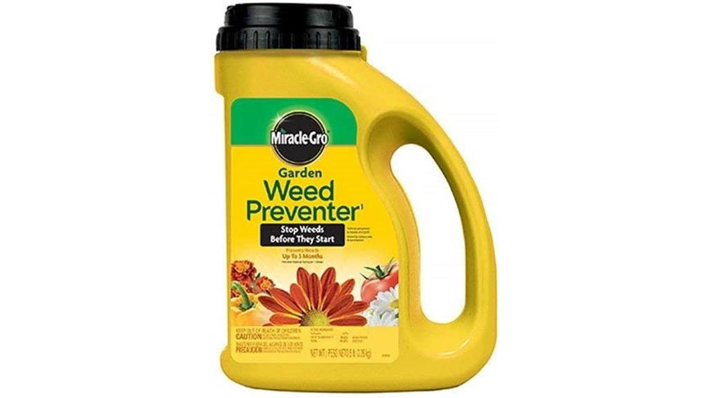 miracle gro weed prevention product