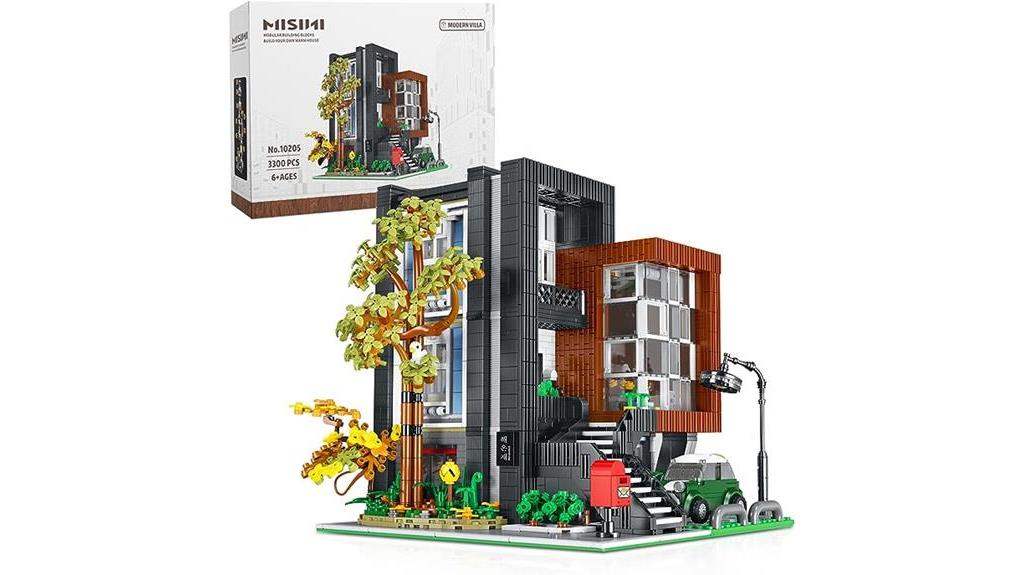 misini modern villa building kit