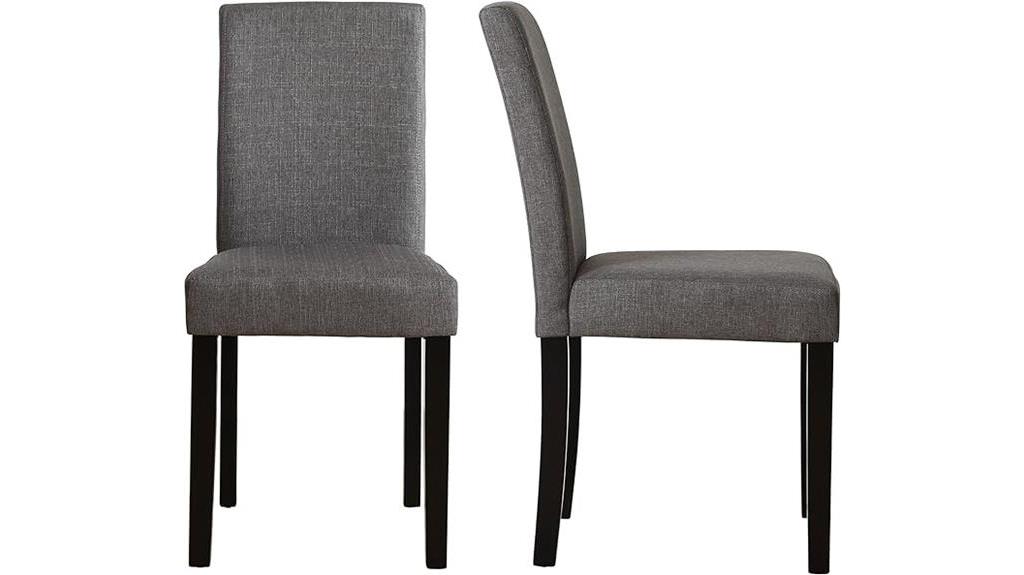 modern fabric dining chairs