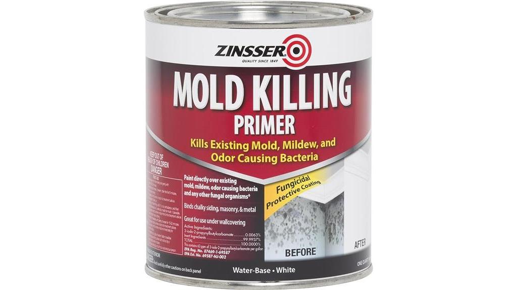 mold killing primer for surfaces