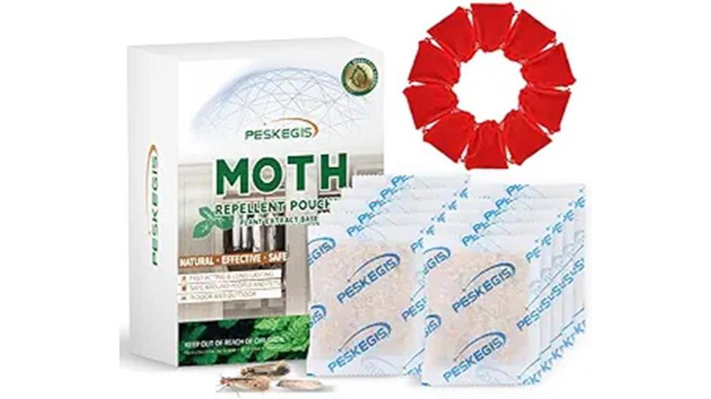 moth repellent pouches for storage and drawers