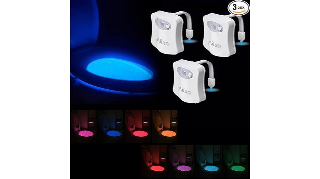 motion activated toilet light