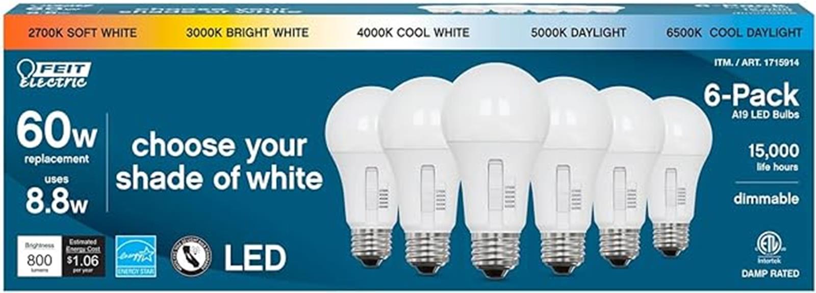 multi color led light bulb