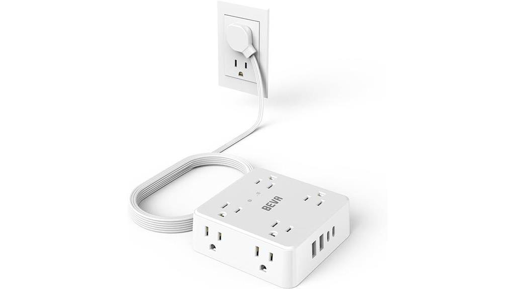 multi outlet surge protector with usb ports