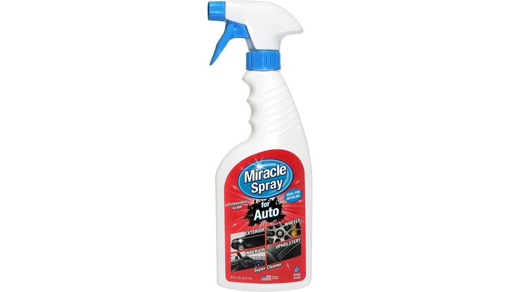 multipurpose car cleaner spray