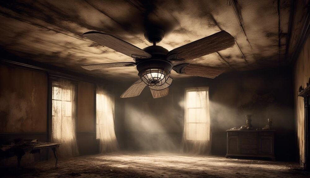 neglecting ceiling fan maintenance