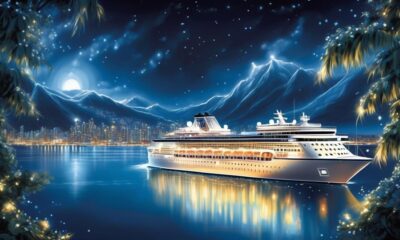 nighttime event on cruise