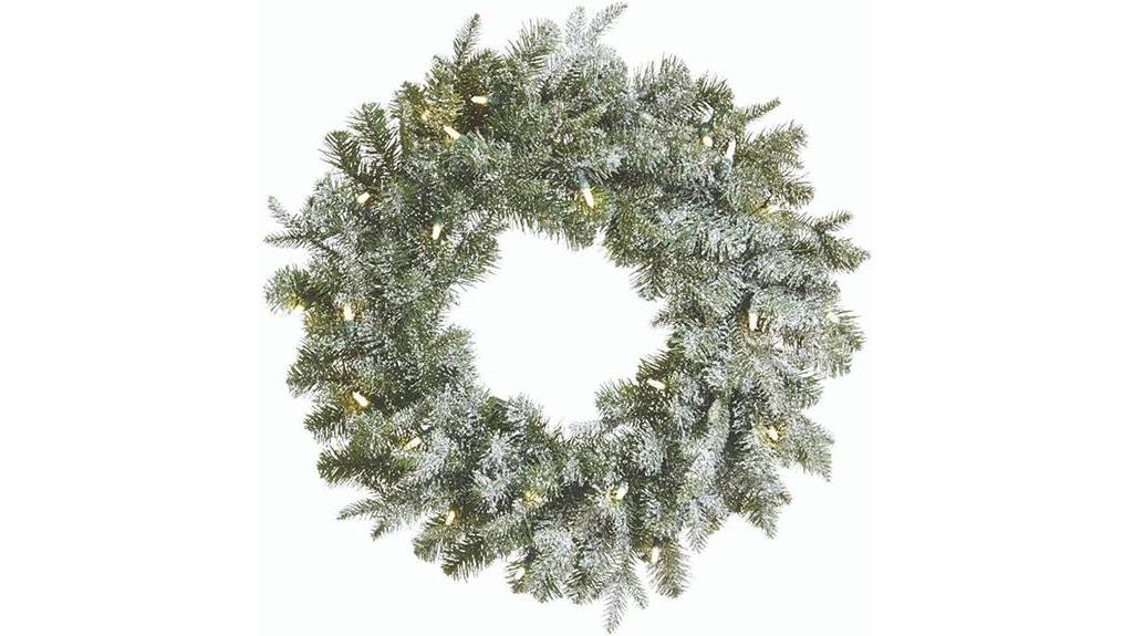 noma led fir wreath
