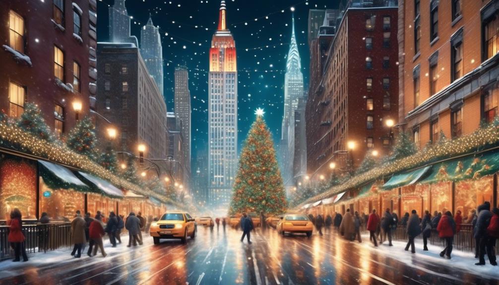 nyc christmas decoration schedule