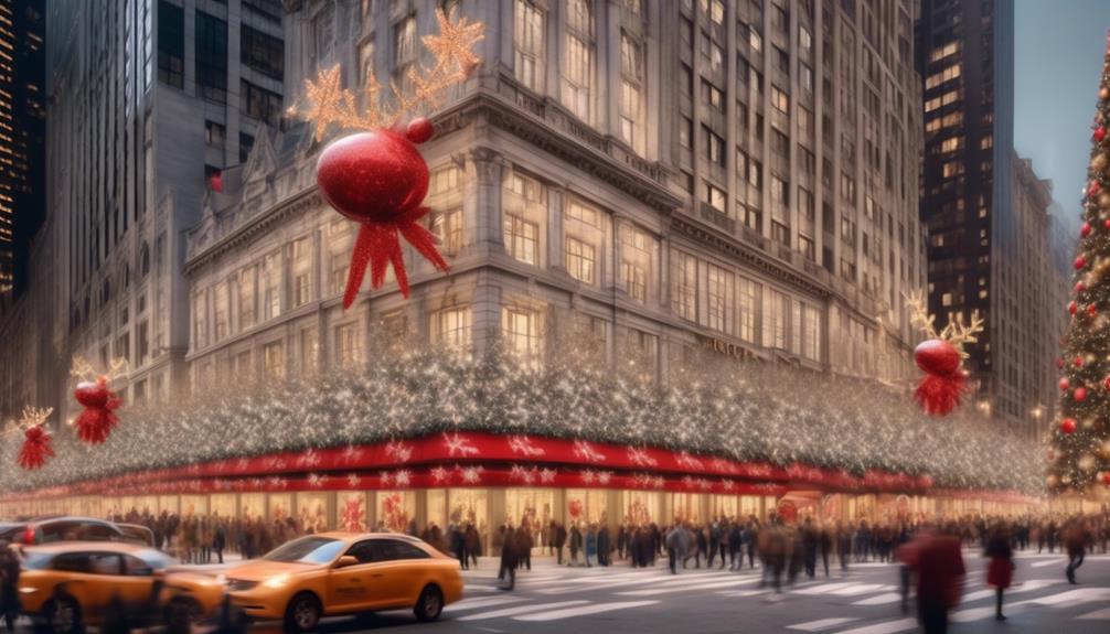 nyc department stores holiday decorations