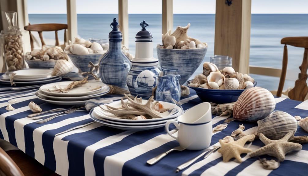 ocean inspired restaurant ambiance