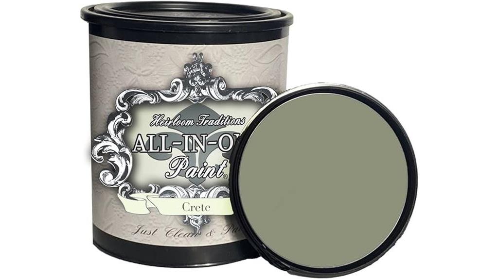 olive green all in one paint