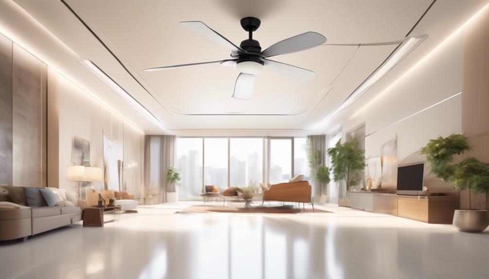 optimal airflow for tall ceilings