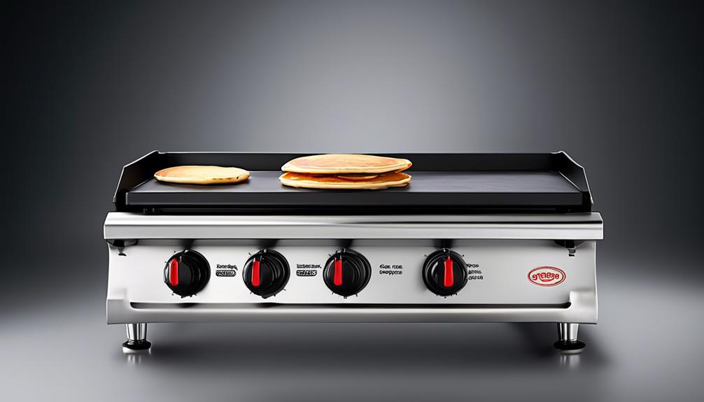 optimal griddle temperature for pancakes