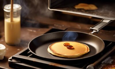 optimal griddle temperature for pancakes