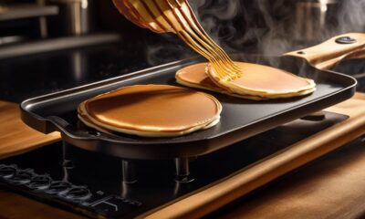 optimal griddle temperature pancakes