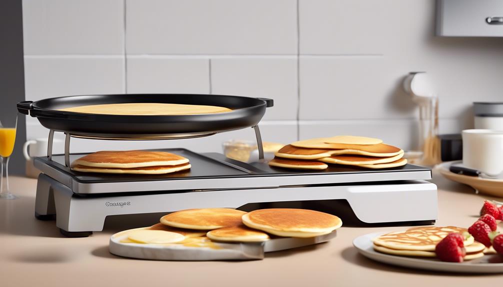 optimal pancake batter temperature