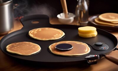 optimal pancake cooking temperature