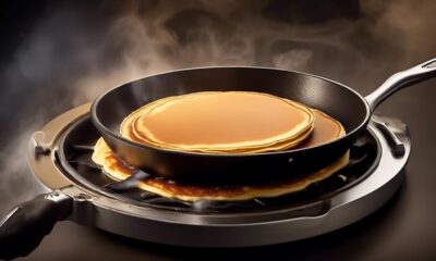 optimal pancake cooking temperature