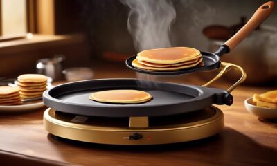 optimal pancake griddle temperature