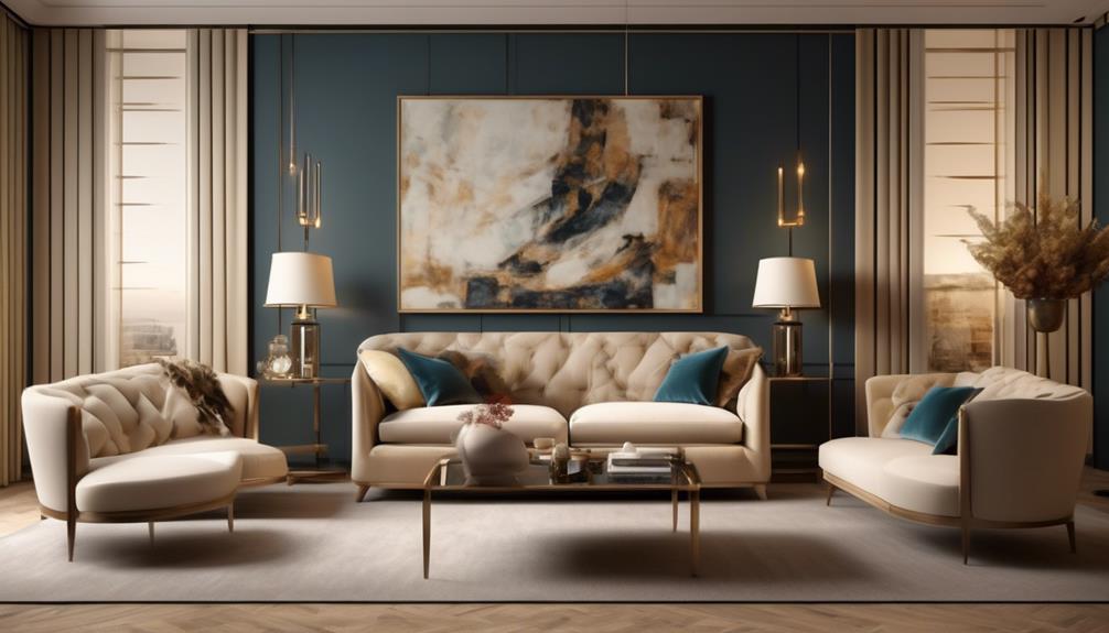 optimal sofa arrangement design