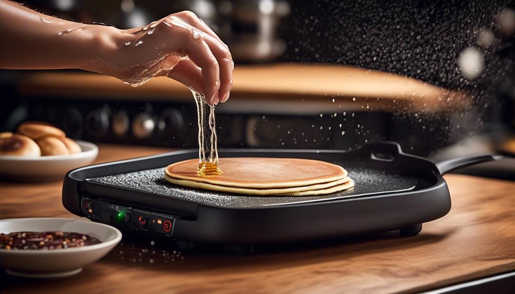 optimal temperature for griddle