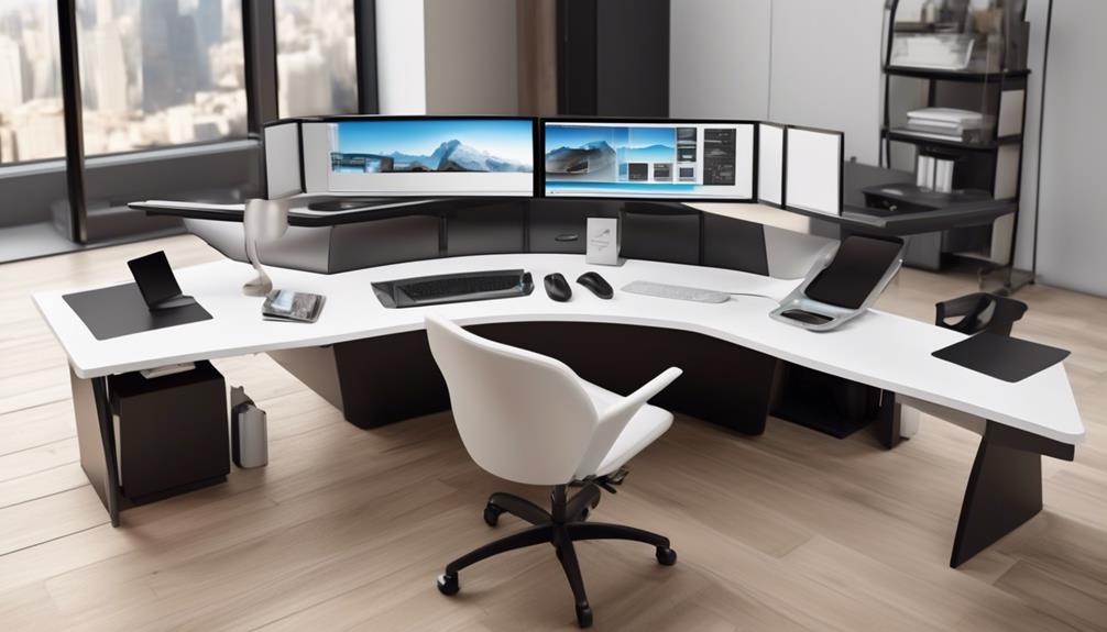 optimize your workspace with dual monitor mounts