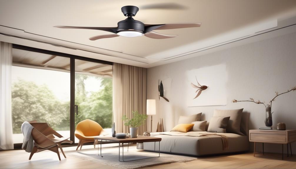 optimizing energy usage in ceiling fans