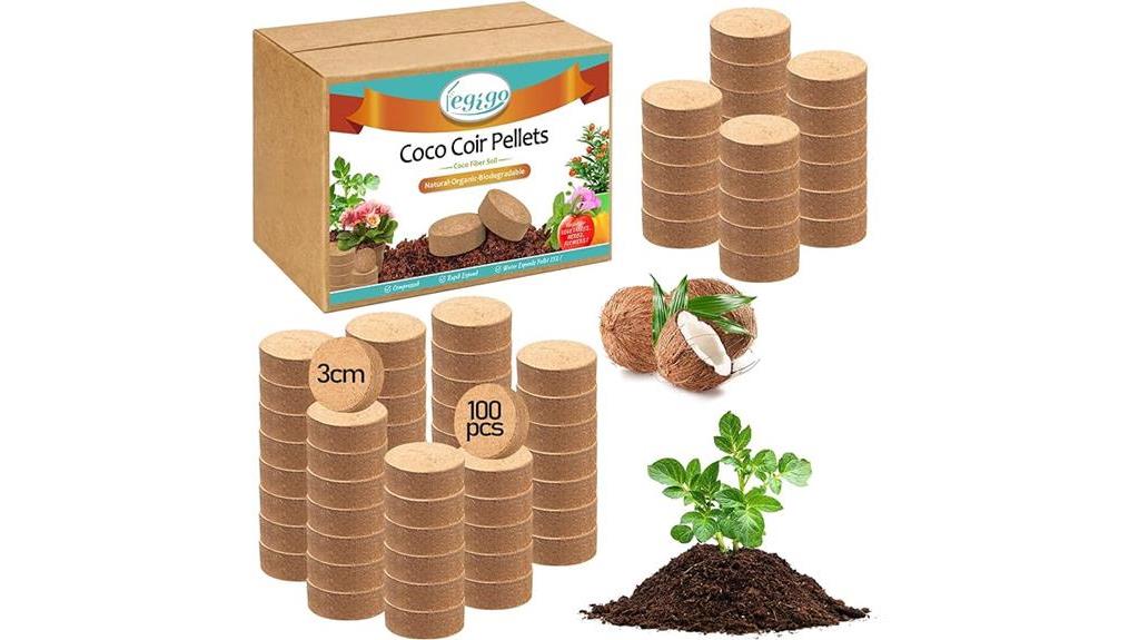 organic coco coir pellets