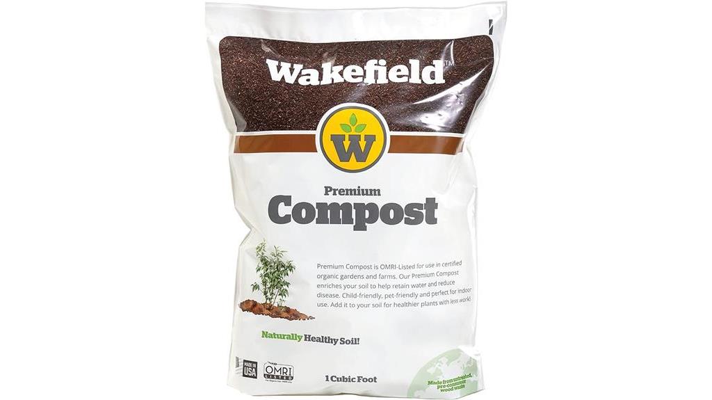 organic compost for healthy soil