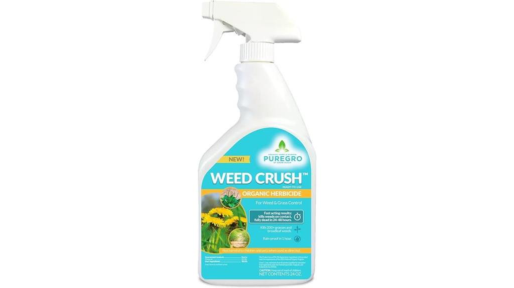 organic herbicide for weeds